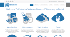 Desktop Screenshot of emiratessg.com